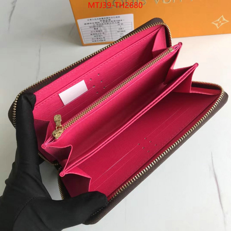 LV Bags(4A)-Wallet shop designer replica ID: TH2680 $: 39USD,