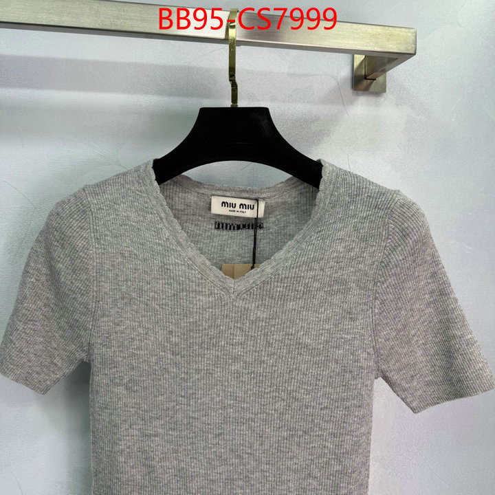 Clothing-MIU MIU luxury cheap ID: CS7999 $: 95USD