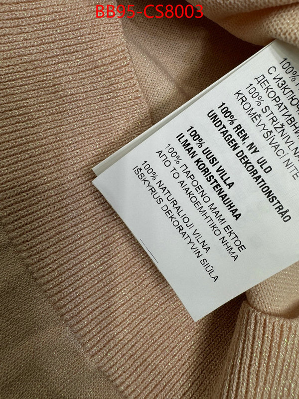 Clothing-MIU MIU exclusive cheap ID: CS8003 $: 95USD