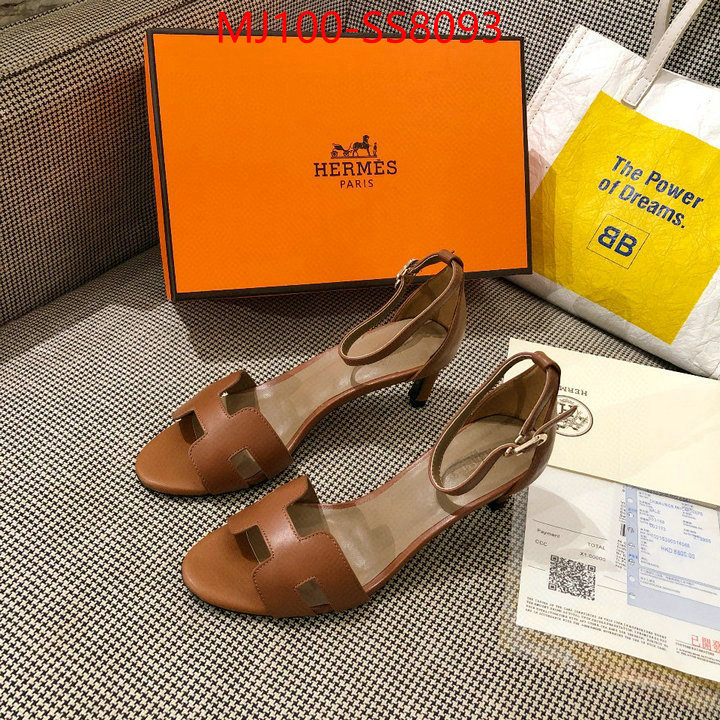 Women Shoes-Hermes high quality designer ID: SS8093 $: 100USD