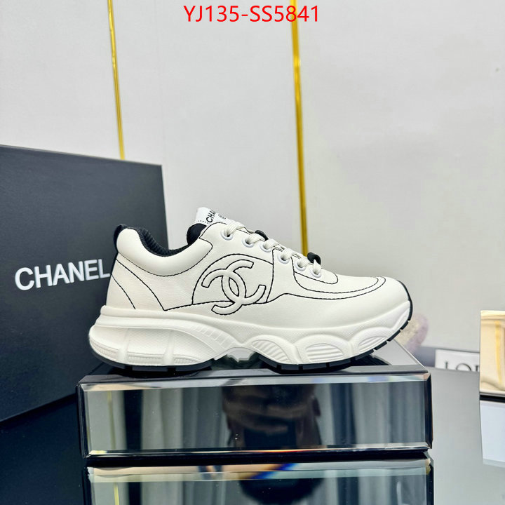 Men shoes-Chanel high quality perfect ID: SS5841 $: 135USD
