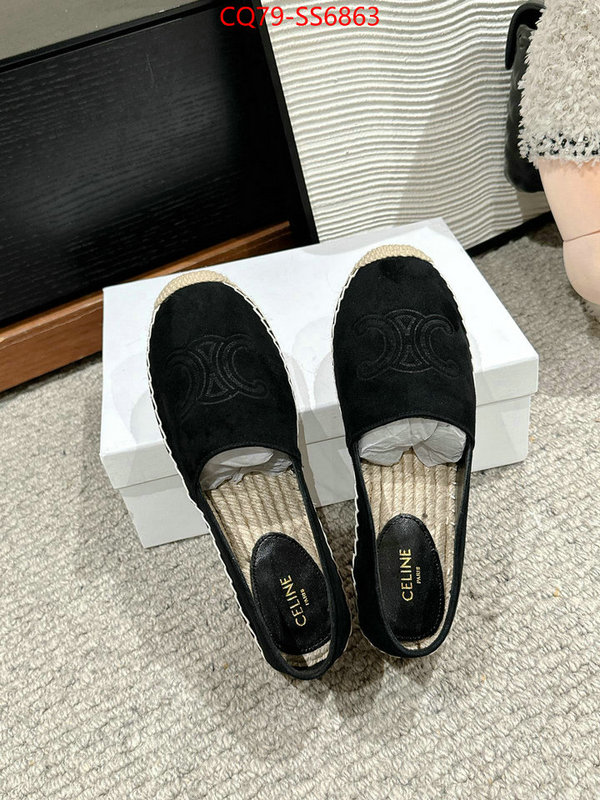 Women Shoes-CELINE luxury cheap replica ID: SS6863 $: 79USD