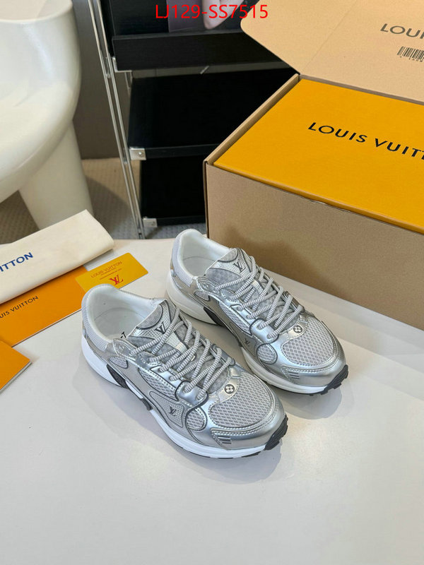 Men Shoes-LV high quality replica ID: SS7515 $: 129USD