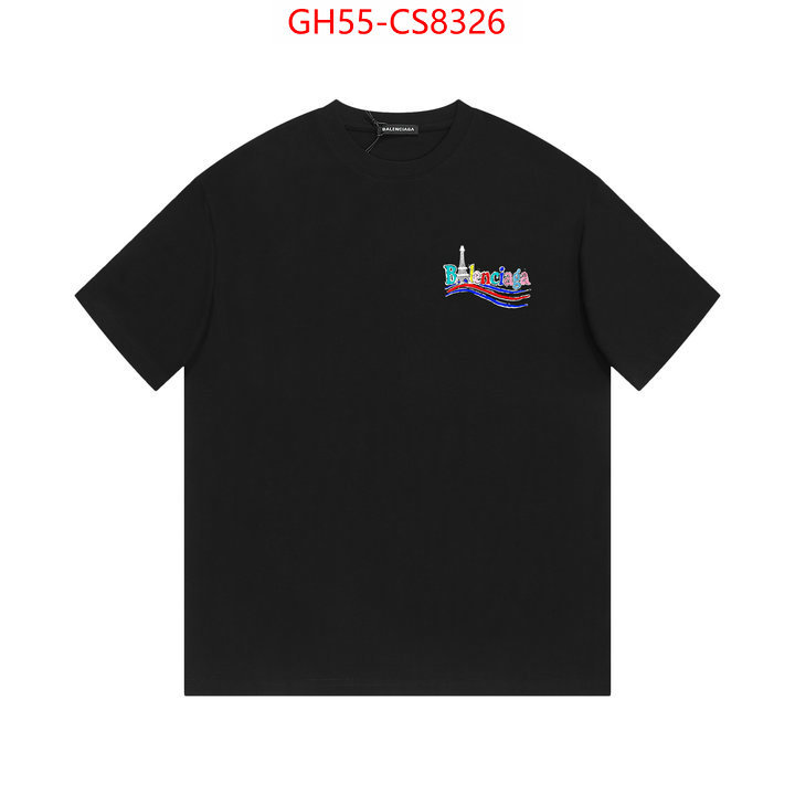 Clothing-Balenciaga wholesale replica shop ID: CS8326 $: 55USD