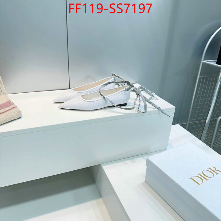 Women Shoes-Dior shop cheap high quality 1:1 replica ID: SS7197 $: 119USD