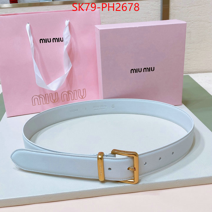 Belts-MIU MIU top quality website ID: PH2678 $: 79USD