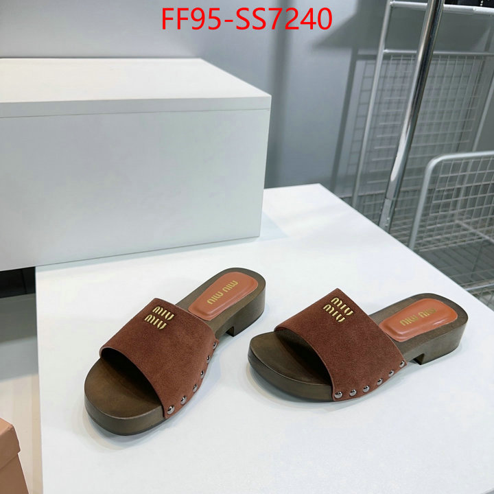 Women Shoes-Miu Miu can you buy knockoff ID: SS7240 $: 95USD