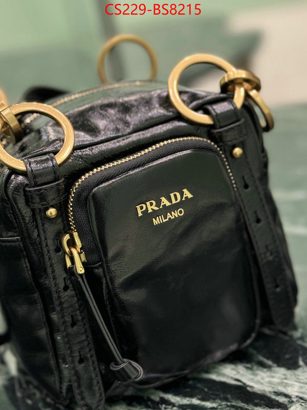 Prada Bags(TOP)-Handbag- online china ID: BS8215 $: 229USD,