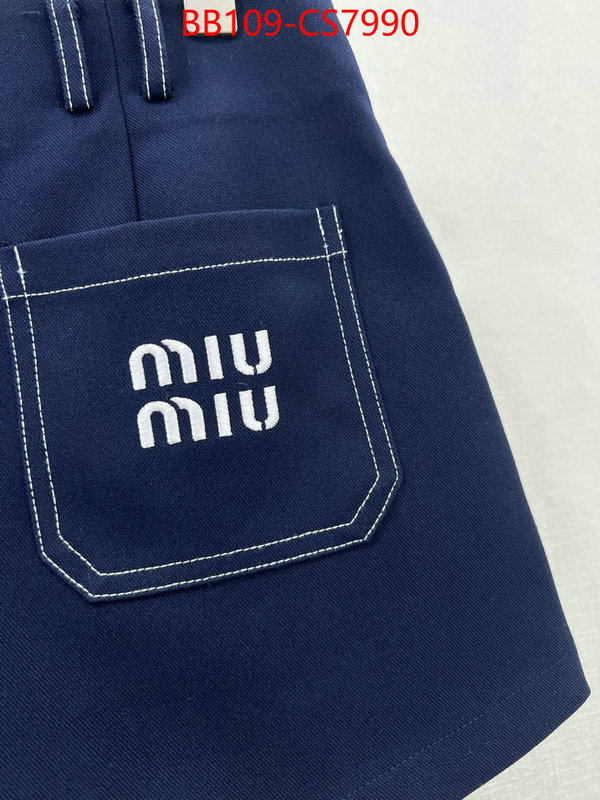 Clothing-MIU MIU top grade ID: CS7990 $: 109USD