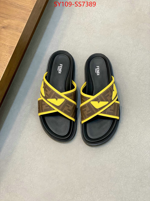 Men Shoes-Fendi shop designer replica ID: SS7389 $: 109USD
