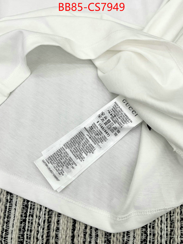 Clothing-Gucci at cheap price ID: CS7949 $: 85USD