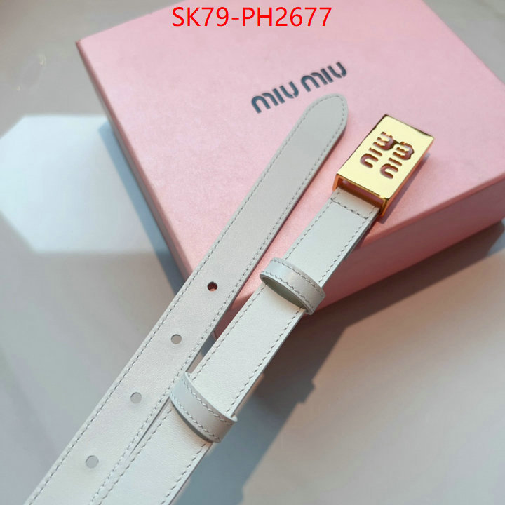 Belts-MIU MIU where to buy ID: PH2677 $: 79USD