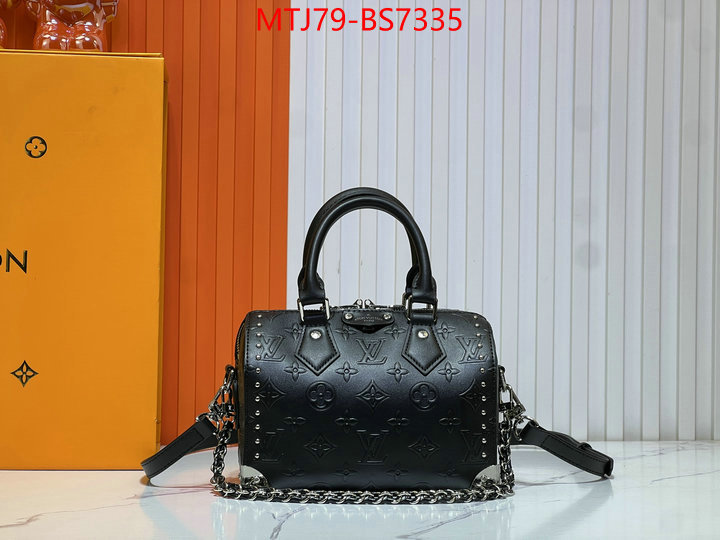 LV Bags(4A)-Speedy- exclusive cheap ID: BS7335 $: 79USD,