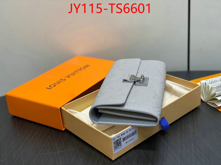 LV Bags(TOP)-Wallet highest quality replica ID: TS6601 $: 115USD,