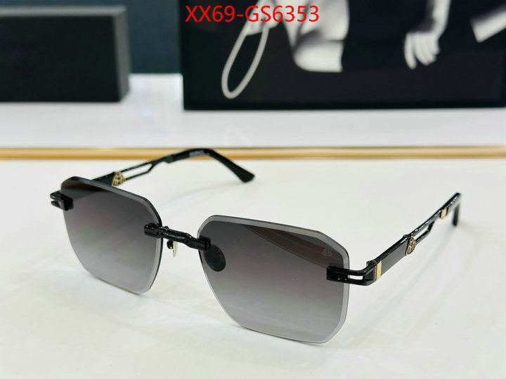 Glasses-Maybach fake aaaaa ID: GS6353 $: 69USD
