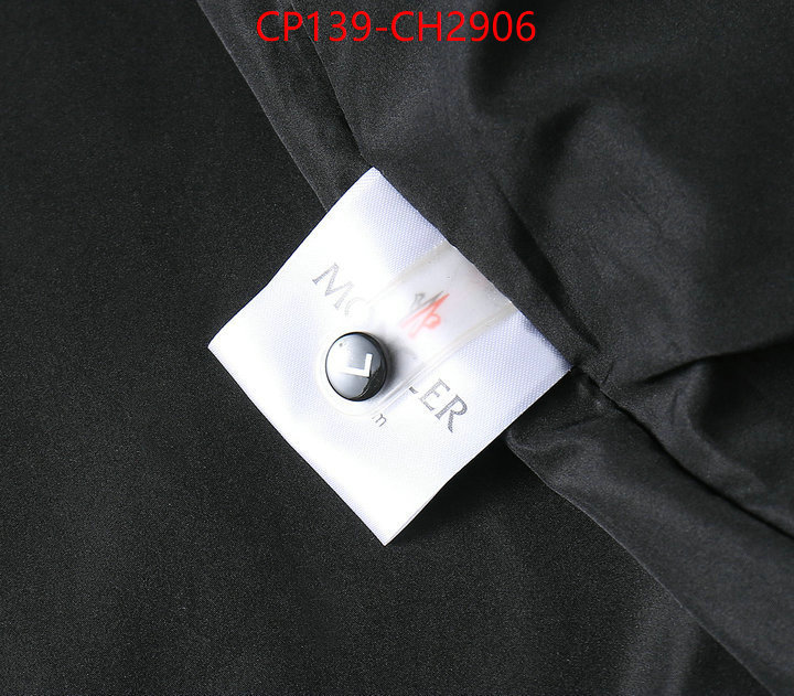 Clothing-Moncler designer fashion replica ID: CH2906 $: 139USD