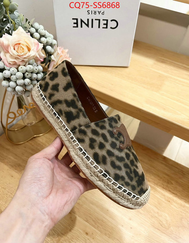 Women Shoes-CELINE 2024 perfect replica designer ID: SS6868 $: 75USD