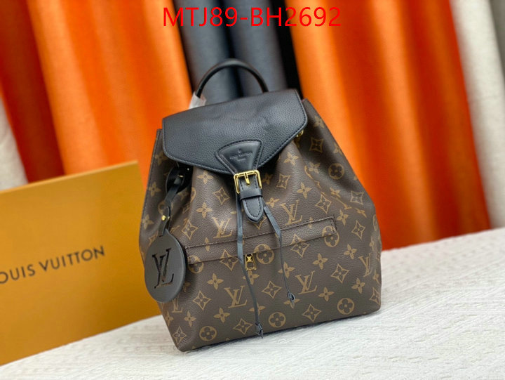 LV Bags(4A)-Backpack- the best affordable ID: BH2692 $: 89USD,