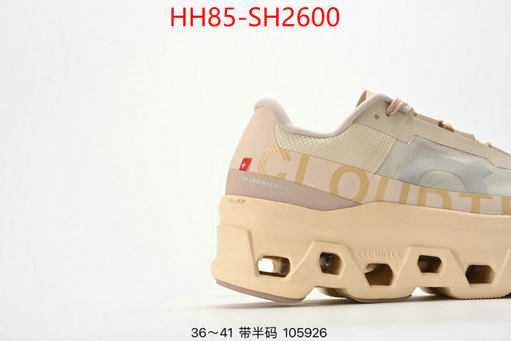 Men Shoes-On Running Cloudsurfer designer wholesale replica ID: SH2600 $: 85USD