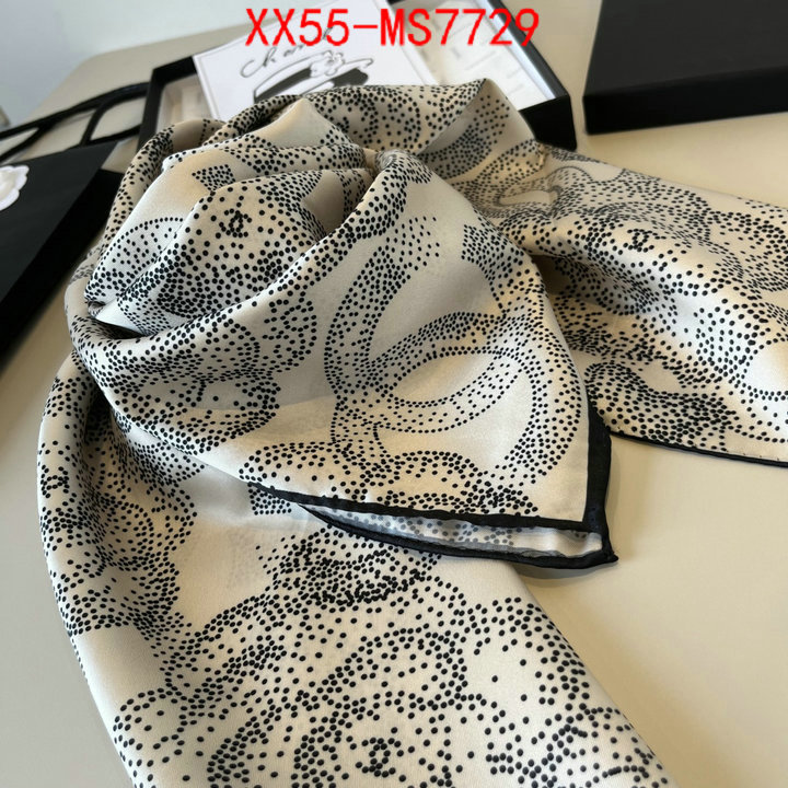 Scarf-Chanel top quality website ID: MS7729 $: 55USD