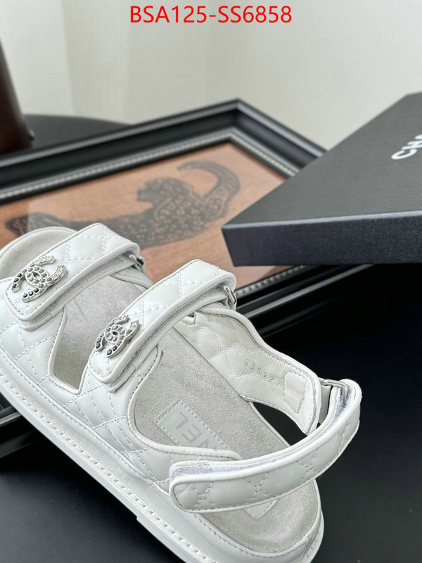 Women Shoes-Chanel what is a counter quality ID: SS6858 $: 125USD