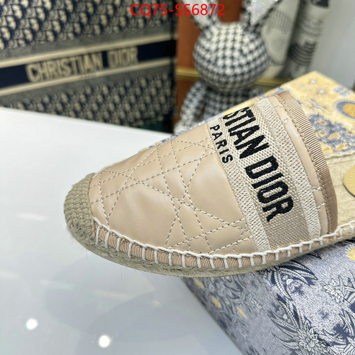 Women Shoes-Dior designer replica ID: SS6872 $: 75USD