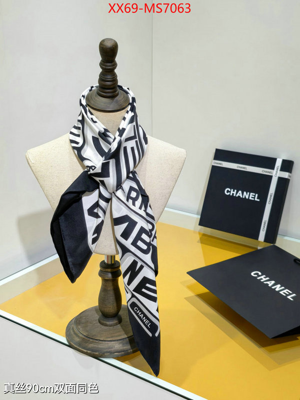 Scarf-Chanel what is top quality replica ID: MS7063 $: 69USD