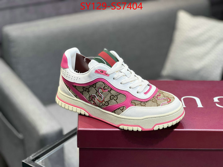 Men Shoes-Gucci what's the best to buy replica ID: SS7404 $: 129USD