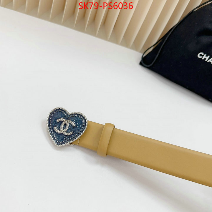Belts-Chanel aaaaa+ replica designer ID: PS6036 $: 79USD
