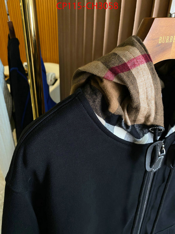 Clothing-Burberry aaaaa class replica ID: CH3058 $: 115USD