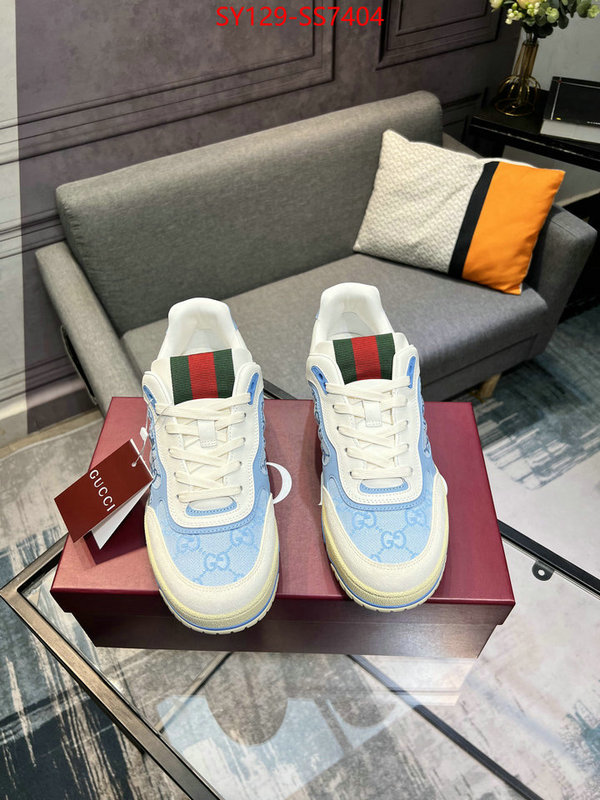 Men Shoes-Gucci what's the best to buy replica ID: SS7404 $: 129USD