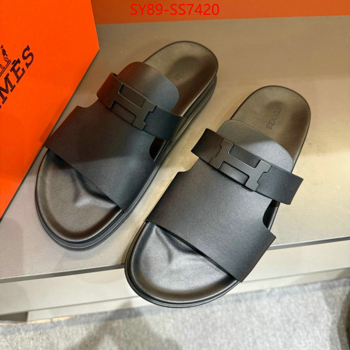 Men Shoes-Hermes how to buy replica shop ID: SS7420 $: 89USD