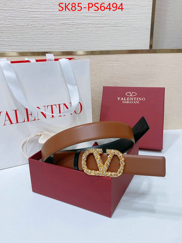 Belts-Valentino new ID: PS6494 $: 85USD
