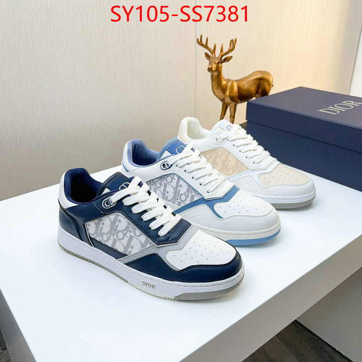 Men shoes-Dior highest quality replica ID: SS7381 $: 105USD