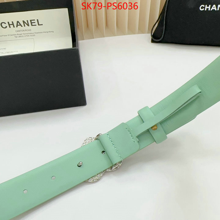 Belts-Chanel aaaaa+ replica designer ID: PS6036 $: 79USD