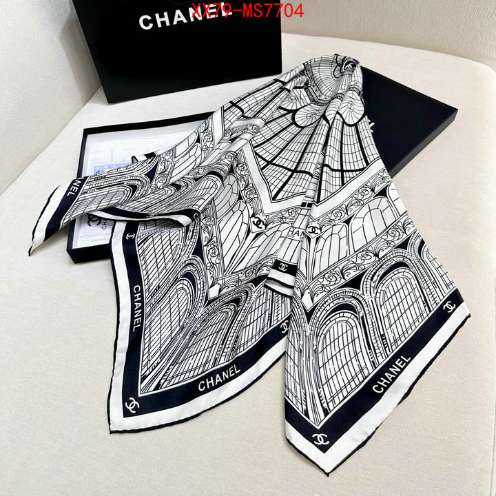 Scarf-Chanel shop the best high quality ID: MS7704 $: 79USD