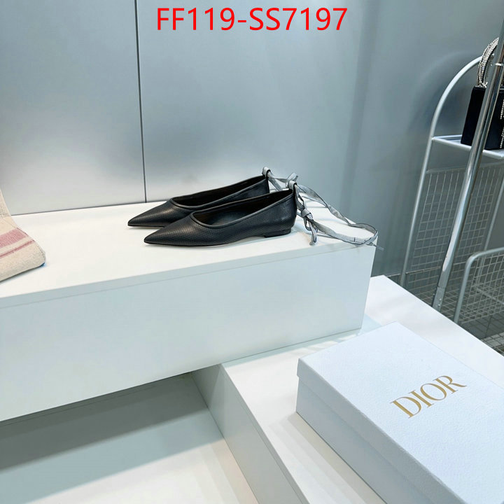 Women Shoes-Dior shop cheap high quality 1:1 replica ID: SS7197 $: 119USD
