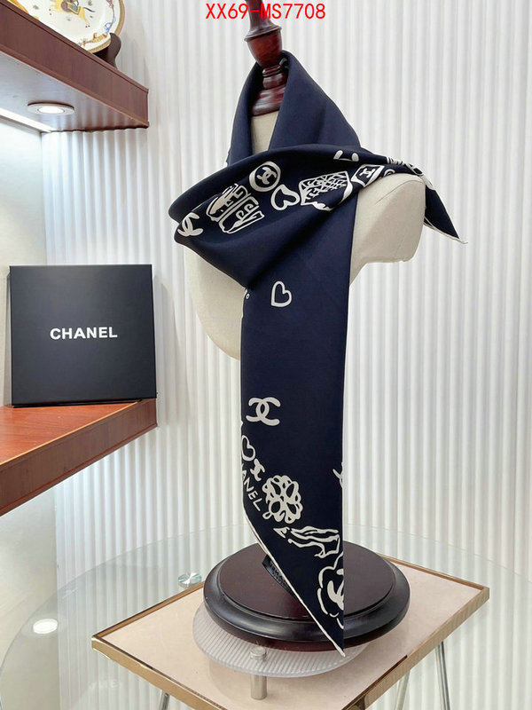Scarf-Chanel what's the best place to buy replica ID: MS7708 $: 69USD