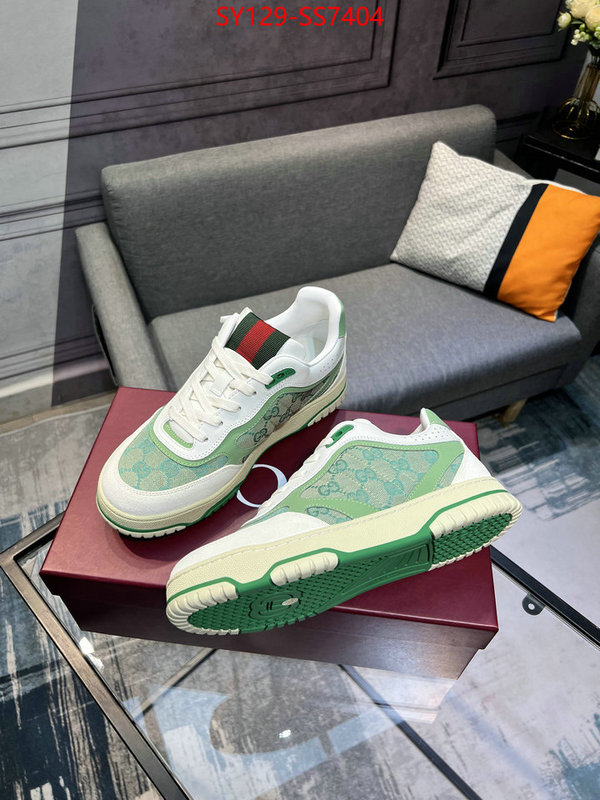 Men Shoes-Gucci what's the best to buy replica ID: SS7404 $: 129USD