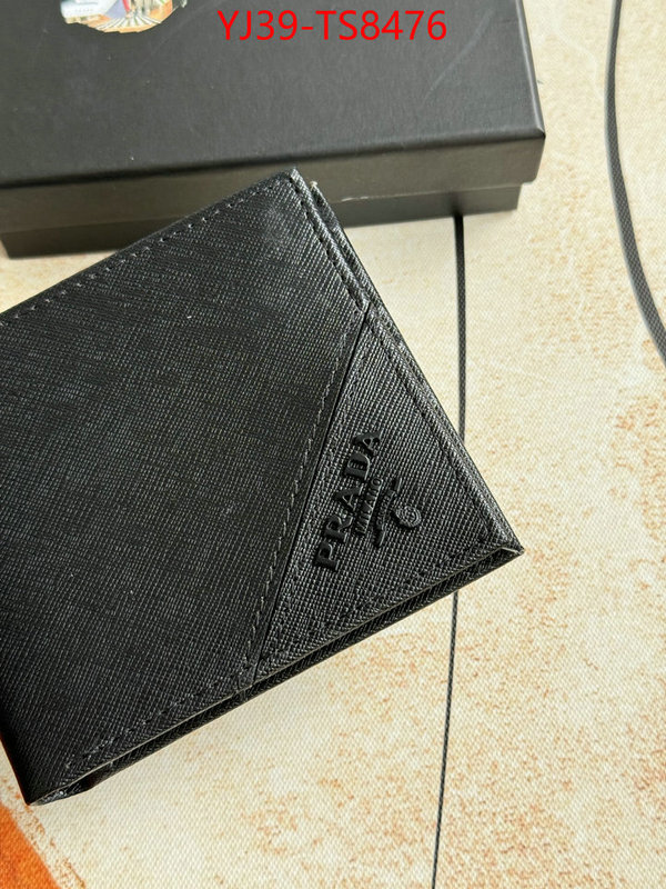 Prada Bags(4A)-Wallet found replica ID: TS8476 $: 39USD,
