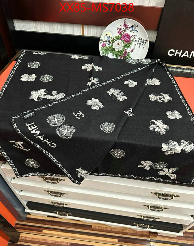 Scarf-Chanel buy replica ID: MS7038 $: 85USD