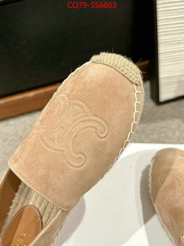 Women Shoes-CELINE luxury cheap replica ID: SS6863 $: 79USD