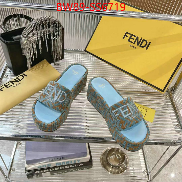 Women Shoes-Fendi outlet 1:1 replica ID: SS6719 $: 89USD