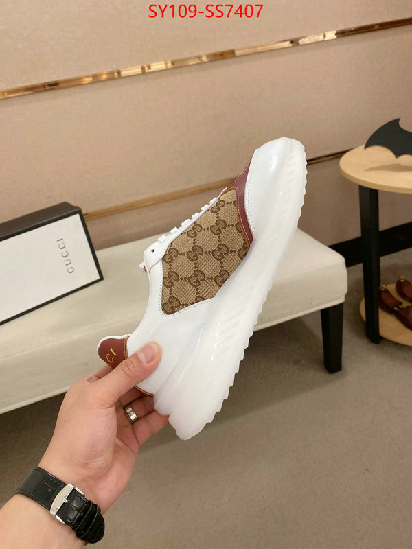 Men Shoes-Gucci top grade ID: SS7407 $: 109USD