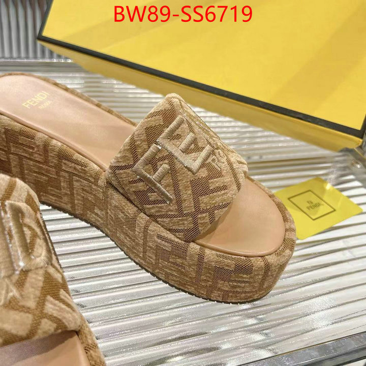 Women Shoes-Fendi outlet 1:1 replica ID: SS6719 $: 89USD