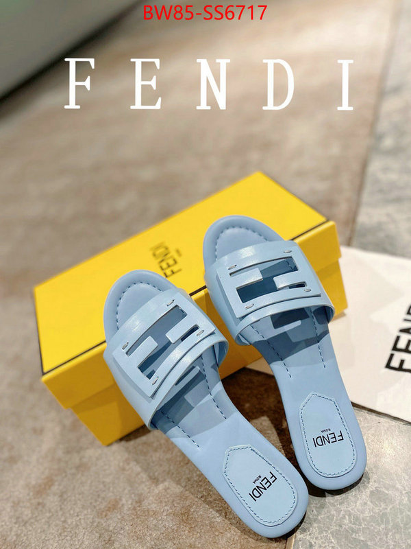 Women Shoes-Fendi high quality 1:1 replica ID: SS6717 $: 85USD