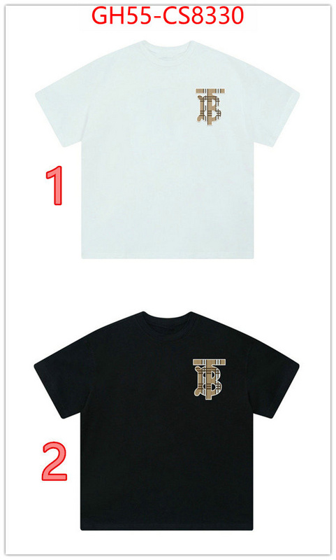 Clothing-Burberry cheap high quality replica ID: CS8330 $: 55USD