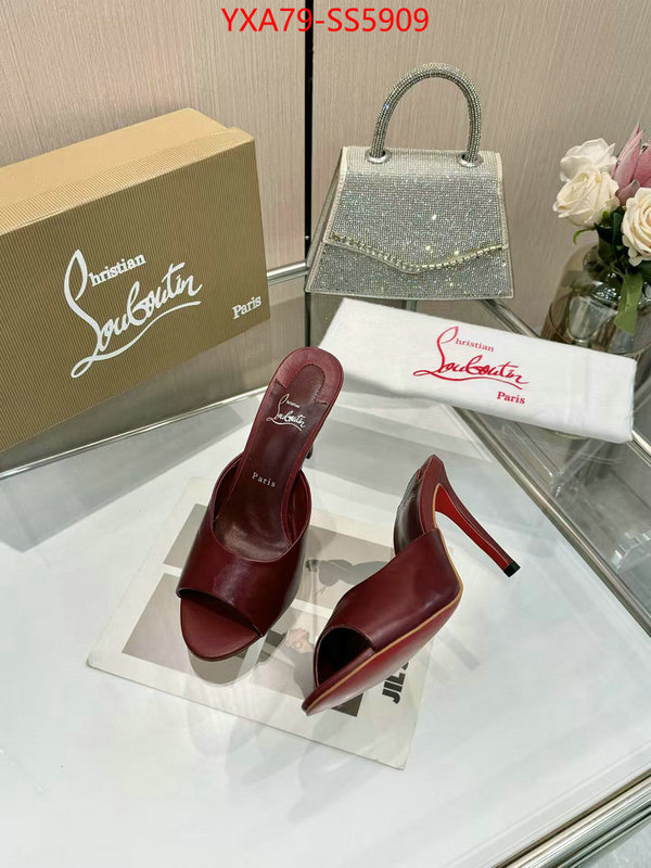 Women Shoes-Christian Louboutin 2024 luxury replicas ID: SS5909 $: 79USD