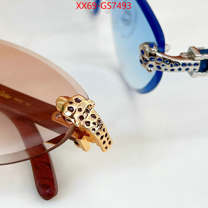 Glasses-Cartier top quality replica ID: GS7493 $: 69USD