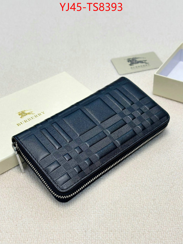 Burberry Bags(4A)-Wallet fashion designer ID: TS8393 $: 45USD,